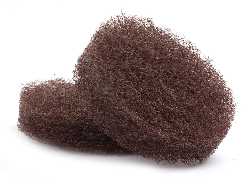 K.10.97.0703.5 10 Pack 4" Abrasive Pads Brown