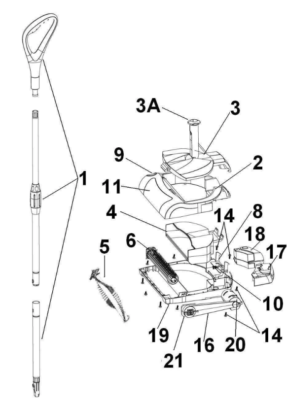 BG9100NM - Battery Sweeper